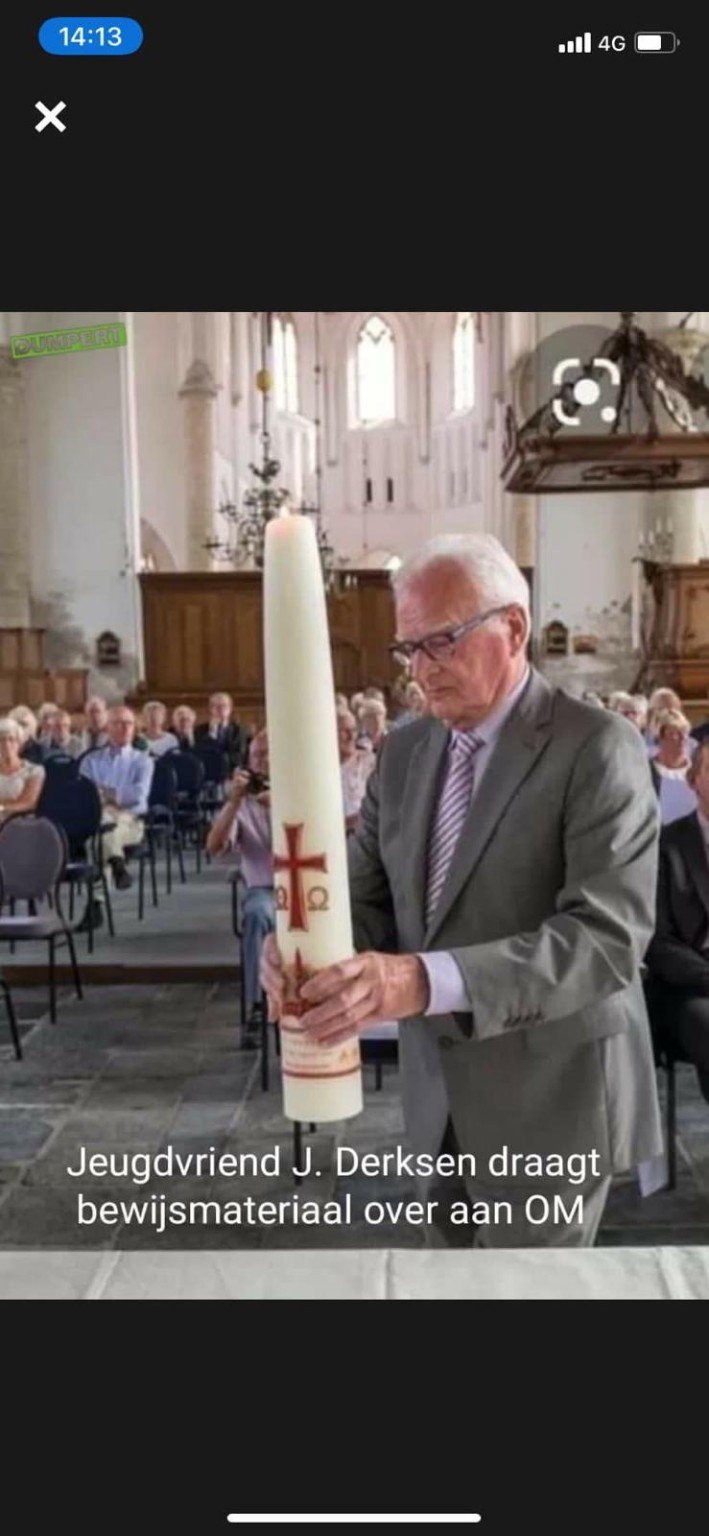 Een bijzonder moment in het fotoalbum.
