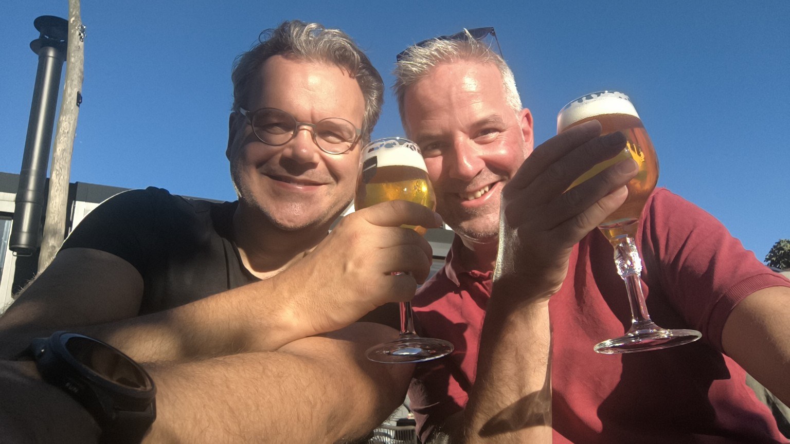 Proost op de goede momenten.